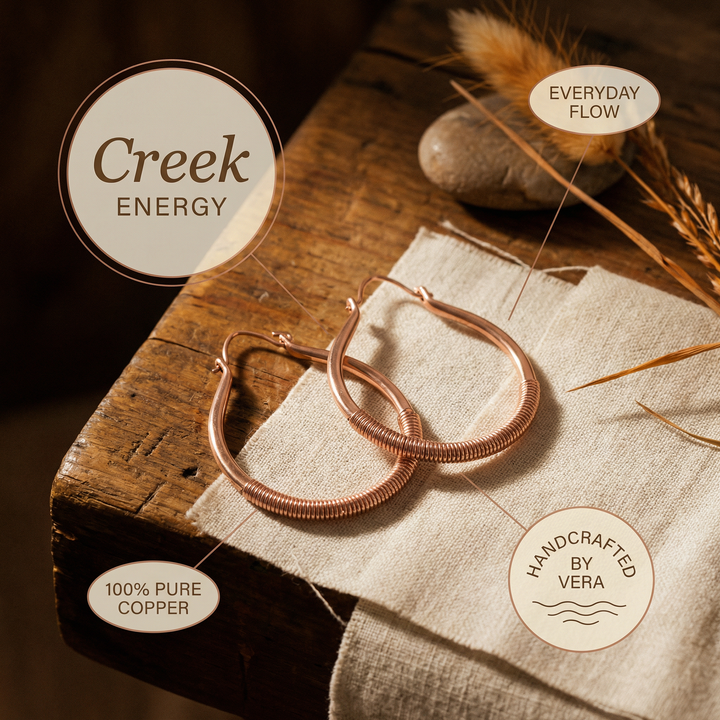 Chloé's Creek Copper Earrings