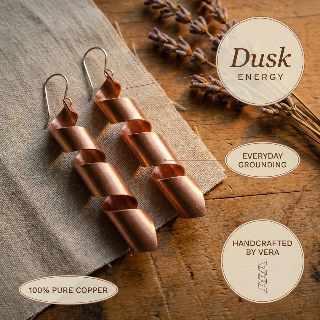 Chloé's Dusk Copper Earrings