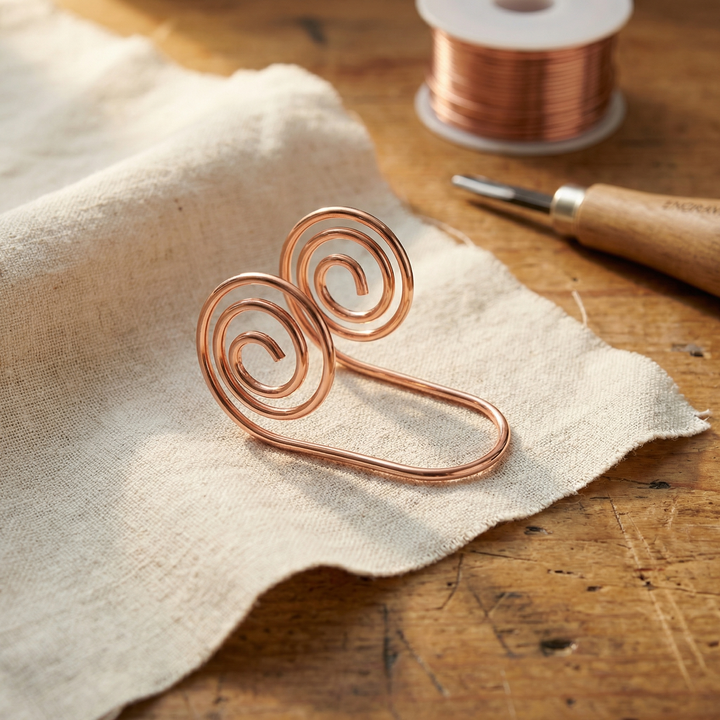 Chloé's Flow Copper Hand Spiral