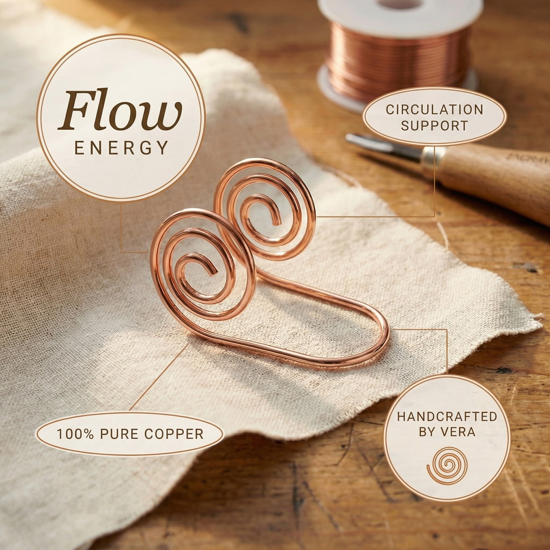 Chloé's Flow Copper Hand Spiral