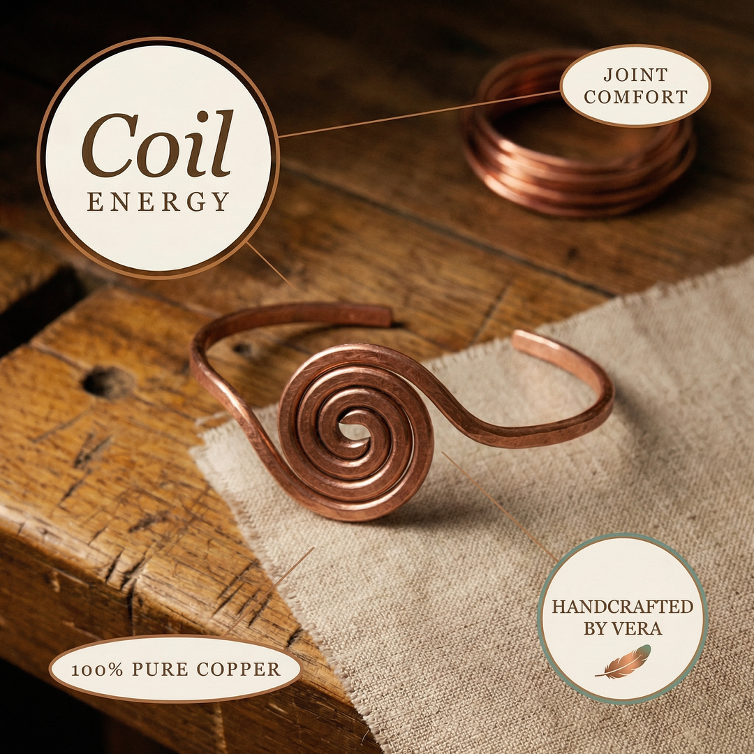 Chloé's Coil Copper Anklet