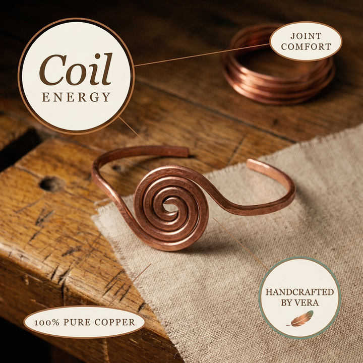 Chloé's Coil Copper Anklet