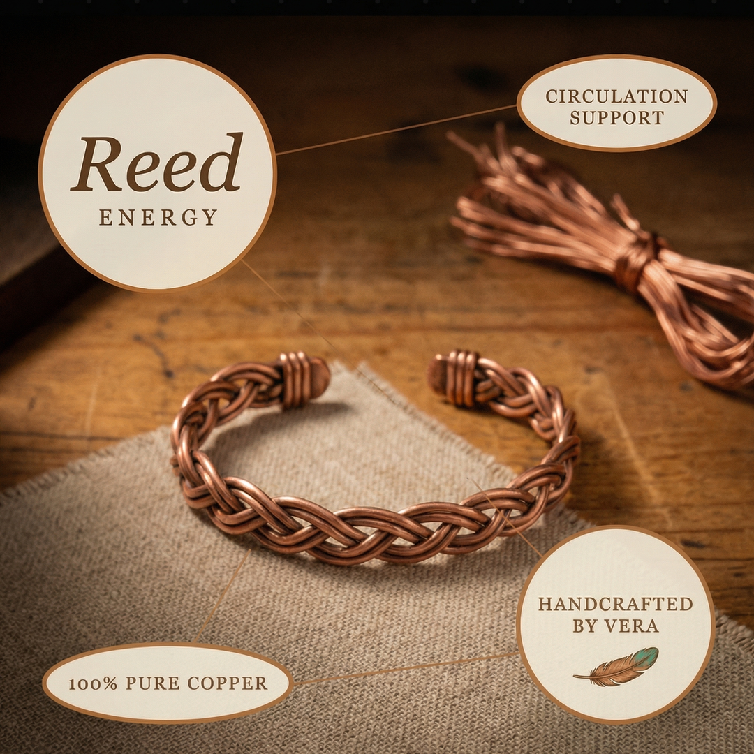 Chloé's Reed Copper Anklet