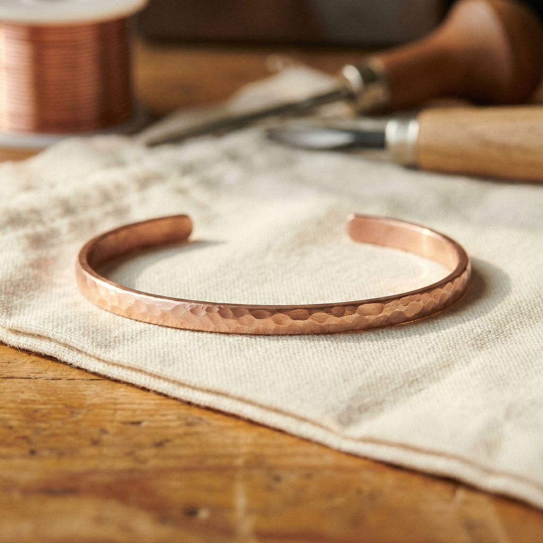Chloé's Sand Copper Anklet