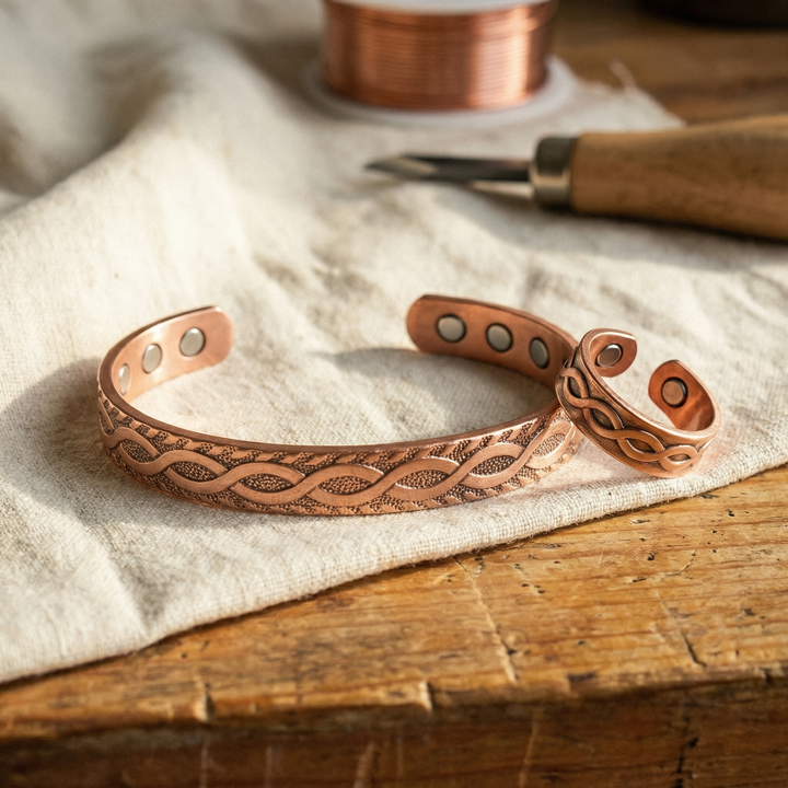 Chloé's Knot Copper Set