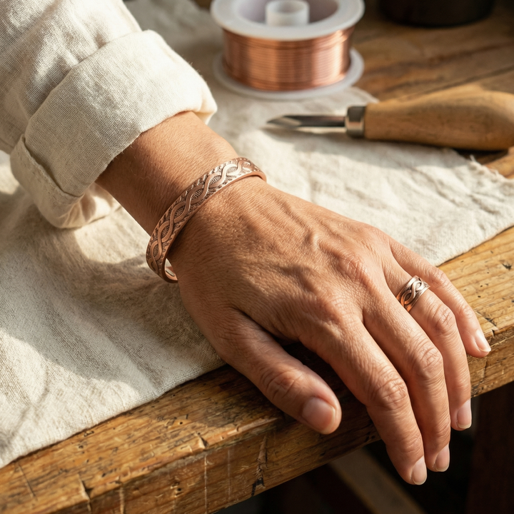 Chloé's Knot Copper Set