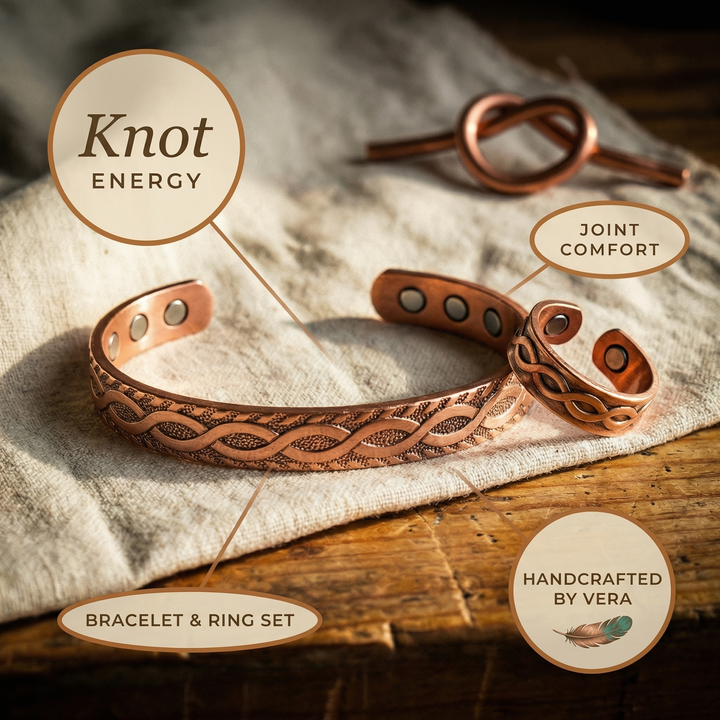 Chloé's Knot Copper Set