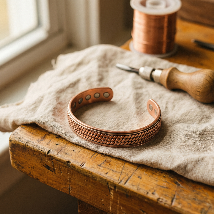 Chloé's Wave Copper Bracelet
