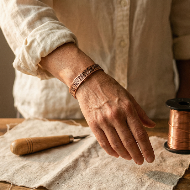 Chloé's Flow Copper Bracelet