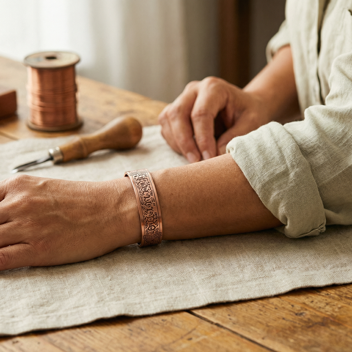 Chloé's Drift Copper Bracelet