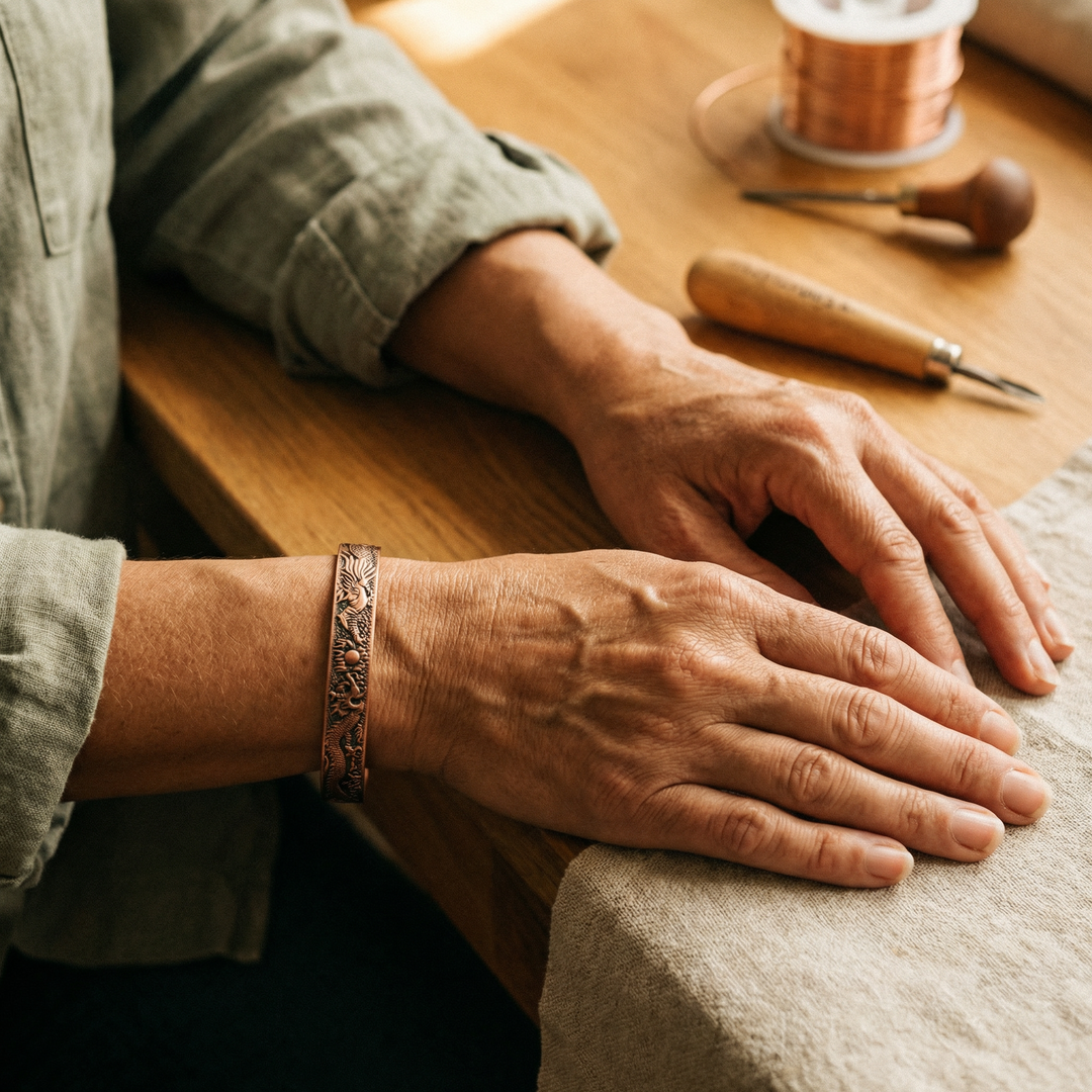 Chloé's Loam Copper Bracelet