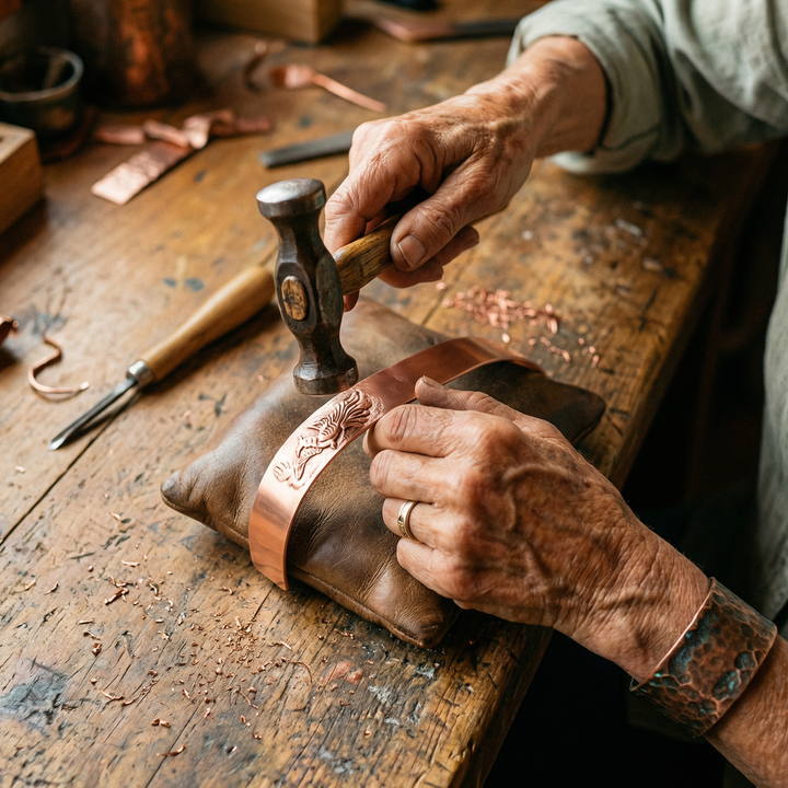 Chloé's Loam Copper Bracelet