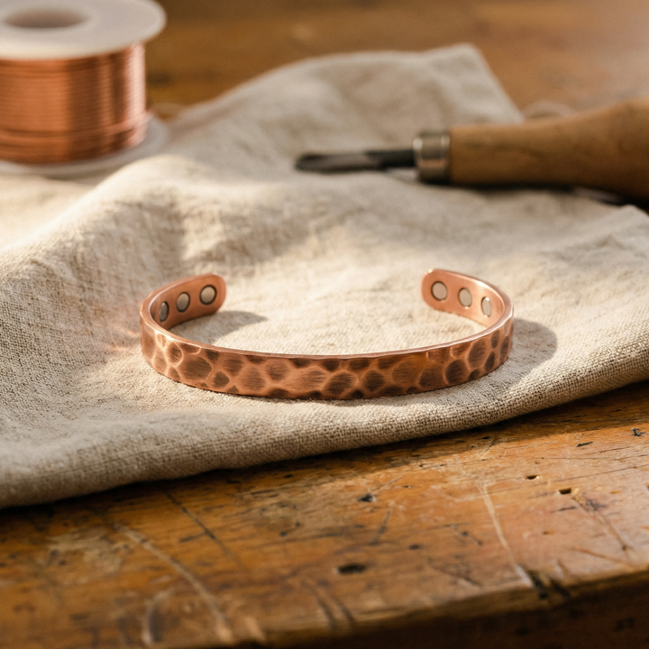 Chloé's Furrow Copper Bracelet