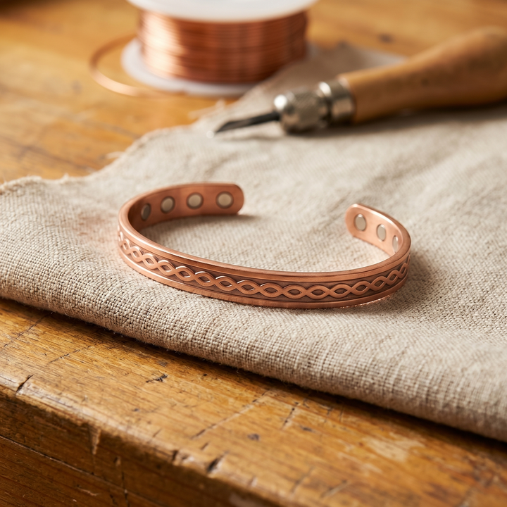 Chloé's Current Copper Bracelet