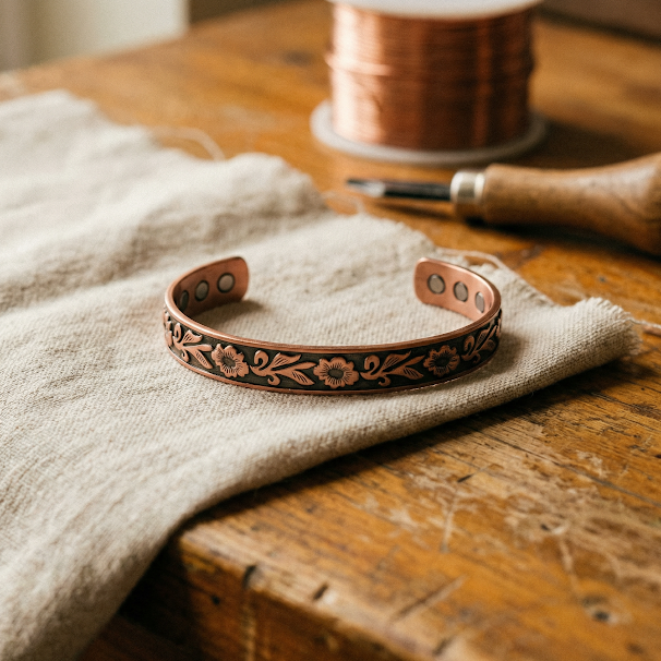 Chloé's Vine Copper Bracelet