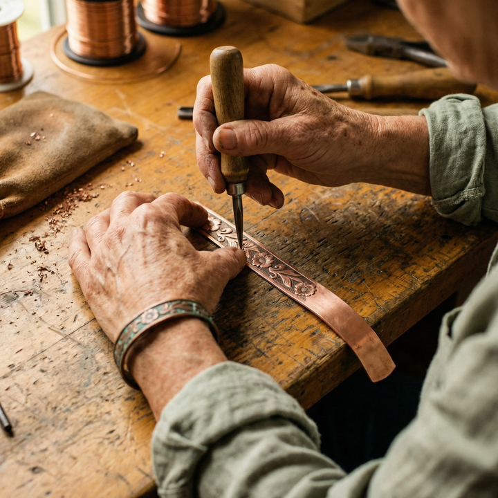 Chloé's Vine Copper Bracelet