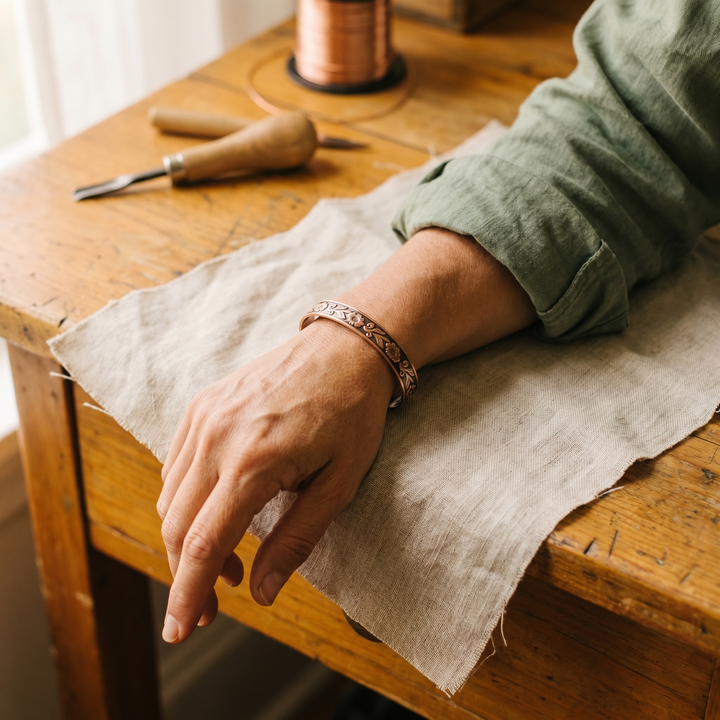 Chloé's Vine Copper Bracelet
