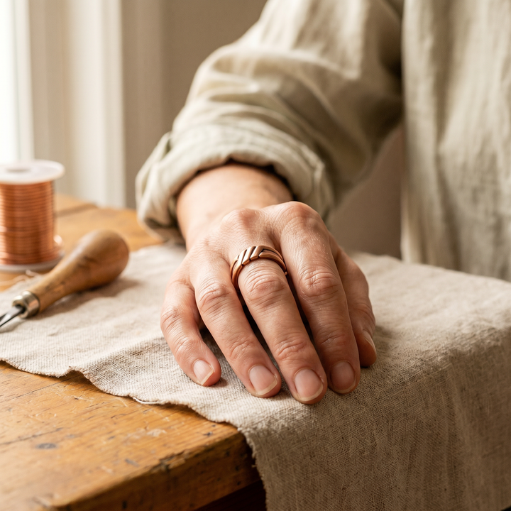 Chloé's Peat Copper Ring