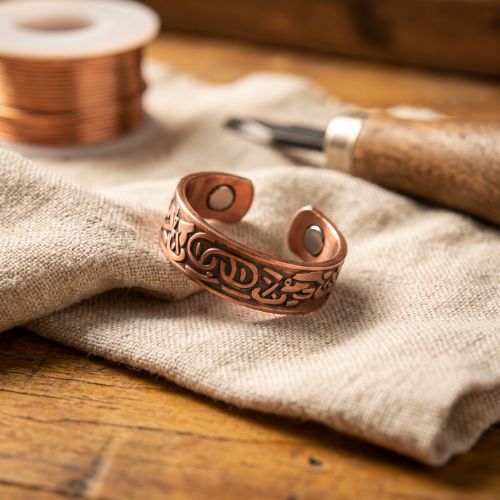 Chloé's Burr Copper Ring