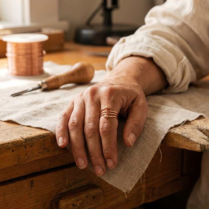 Chloé's Silt Copper Ring