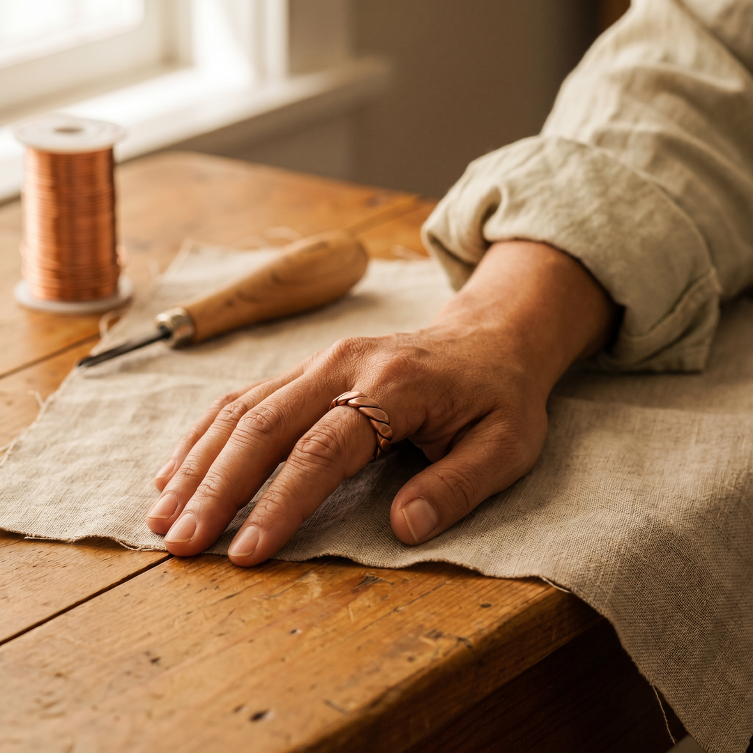 Chloé's Knap Copper Ring
