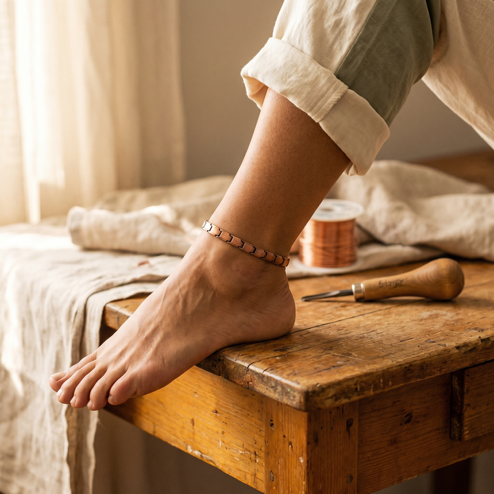 Chloé's Shore Copper Anklet