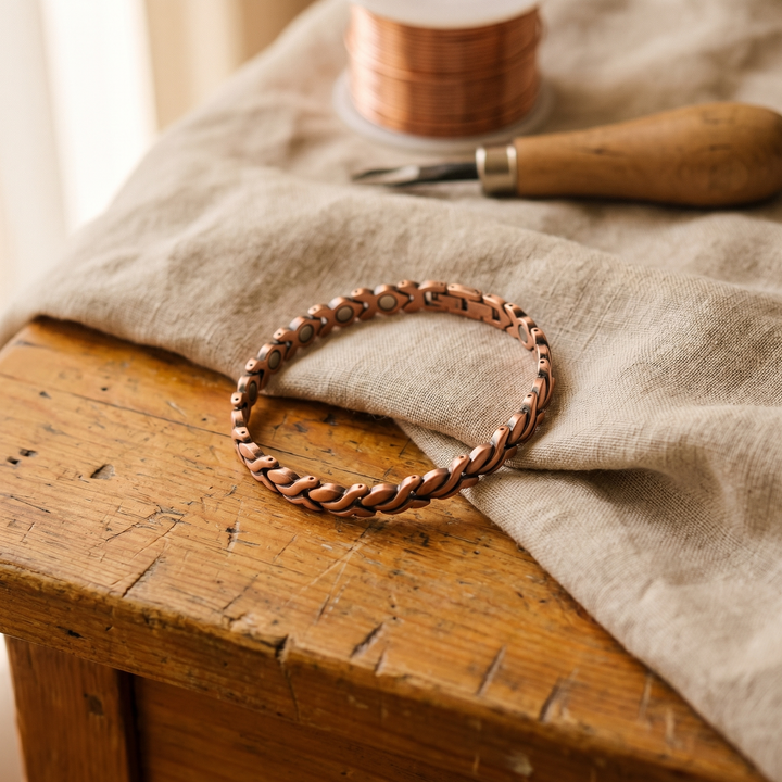 Chloé's Dune Copper Anklet