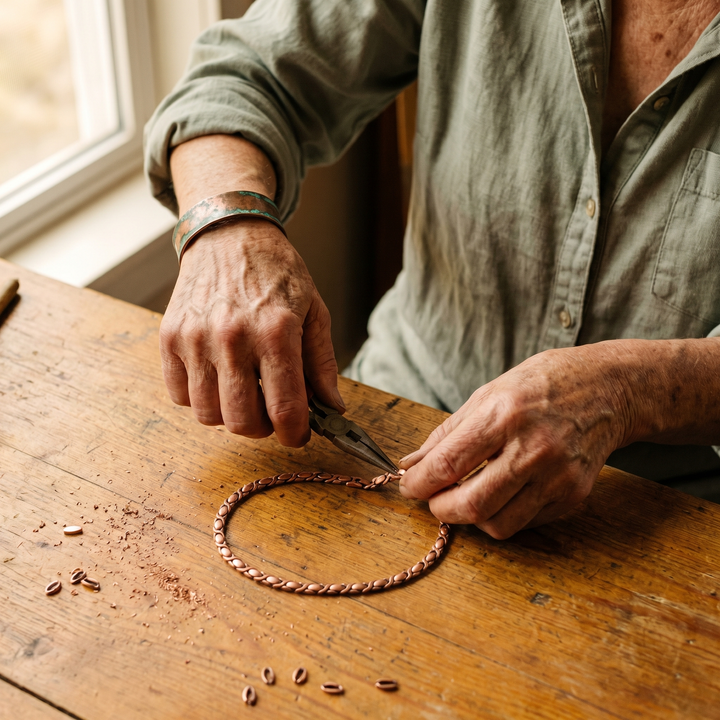 Chloé's Cedar Copper Necklace