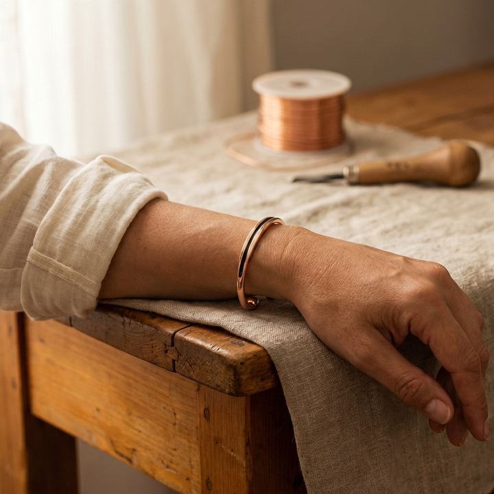 Chloé's Vein Copper Bracelet
