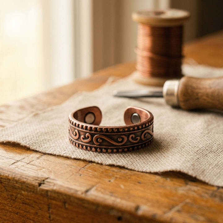 Chloé's Fern Copper Ring