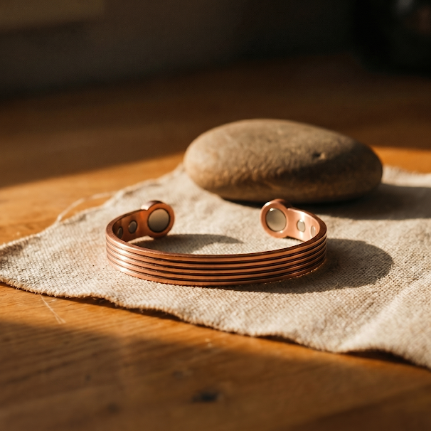 Chloé's Ridge Copper Bracelet