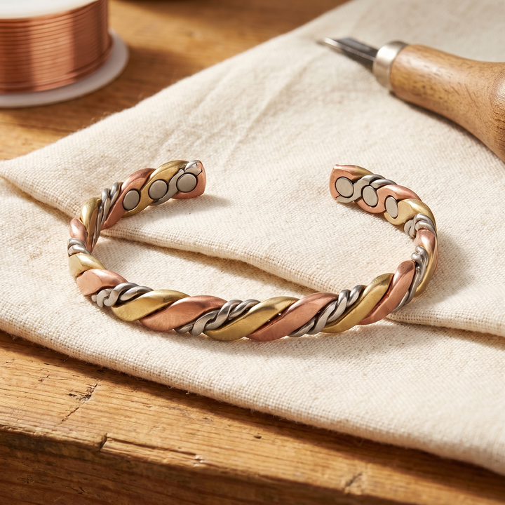 Chloé's Stone Copper Bracelet