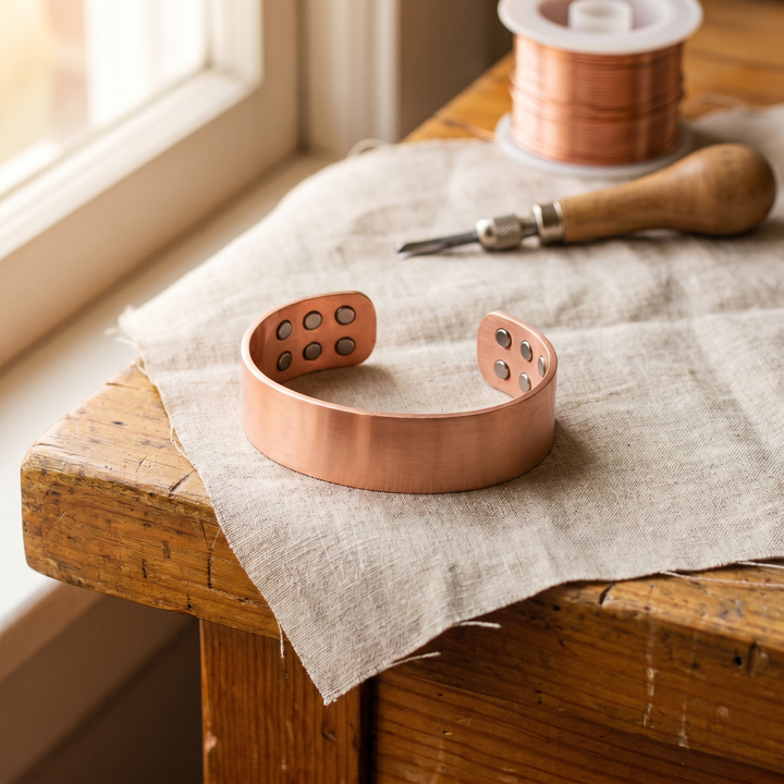 Chloé's Anvil Copper Bracelet