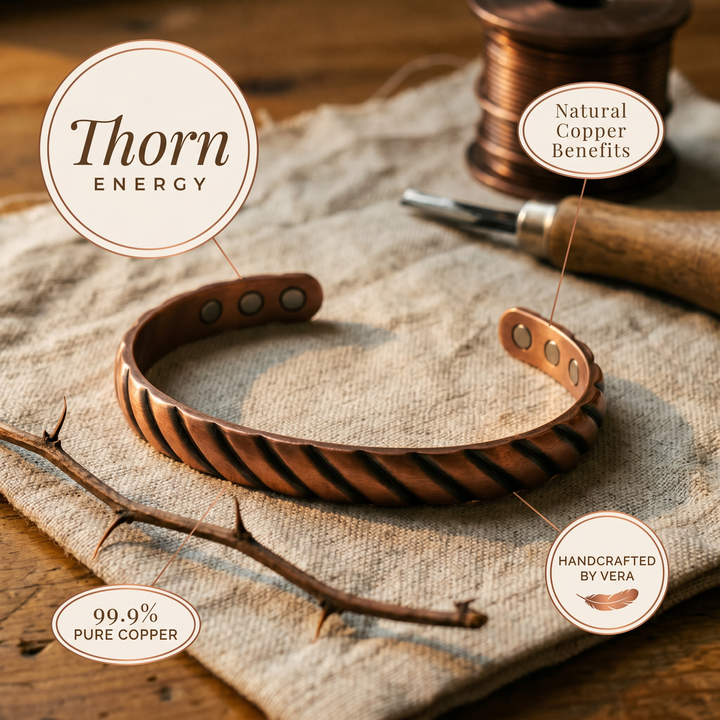 Chloé's Thorn Copper Bracelet
