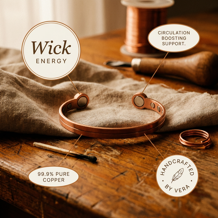 Chloé's Wick Copper Bracelet