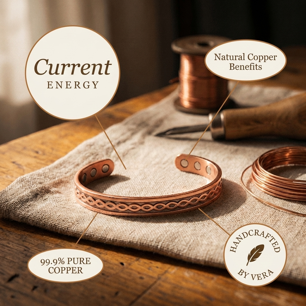 Chloé's Current Copper Bracelet
