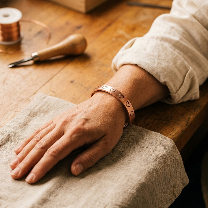 Chloé's Hearth Copper Bracelet