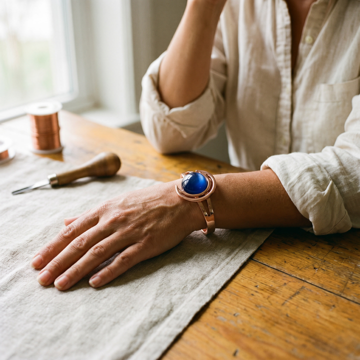 Chloé's Sphere Copper Bracelet
