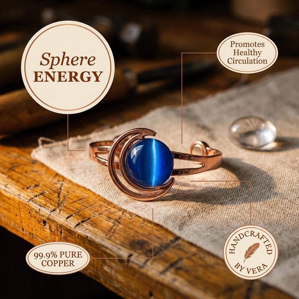 Chloé's Sphere Copper Bracelet