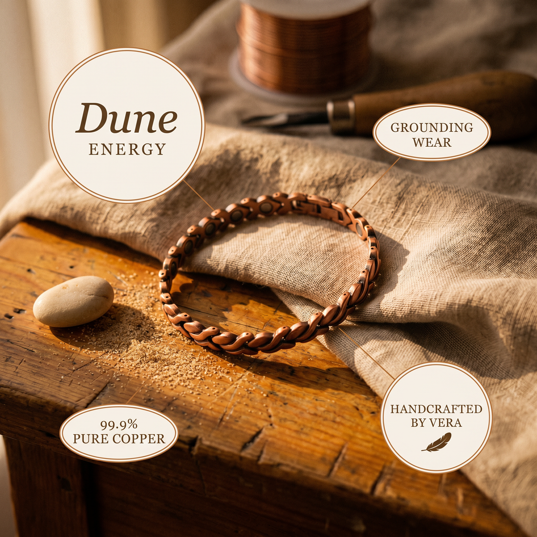 Chloé's Dune Copper Anklet