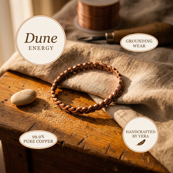 Chloé's Dune Copper Anklet