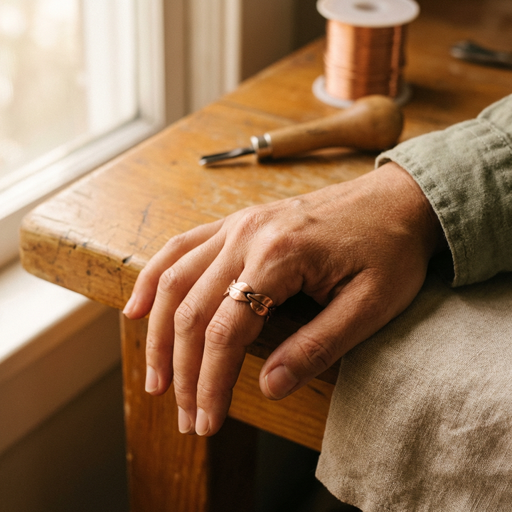 Chloé's Bind Copper Ring