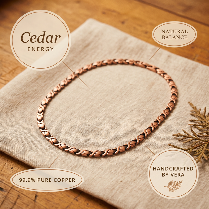 Chloé's Cedar Copper Necklace