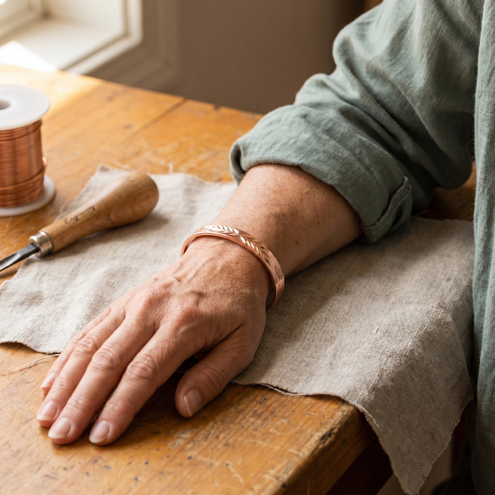 Chloé's Lunar Copper Bracelet