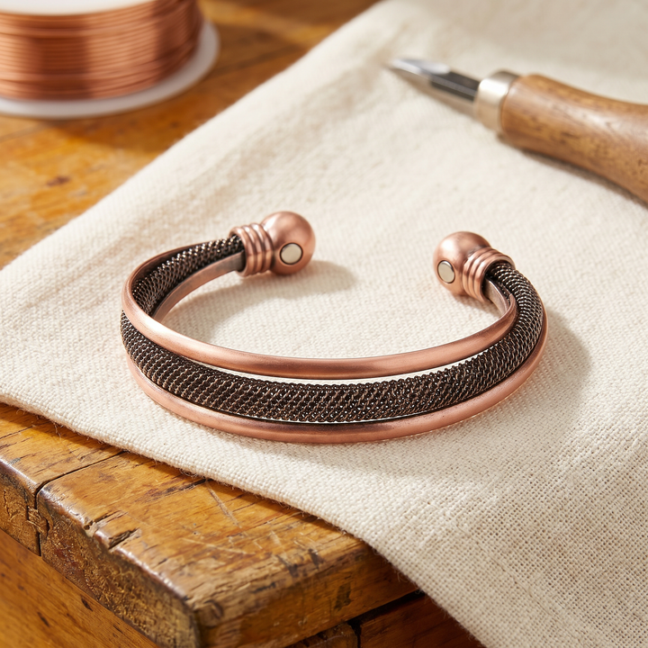 Chloé's Cairn Copper Bracelet
