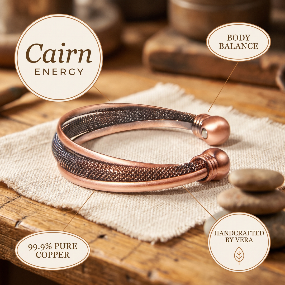 Chloé's Cairn Copper Bracelet