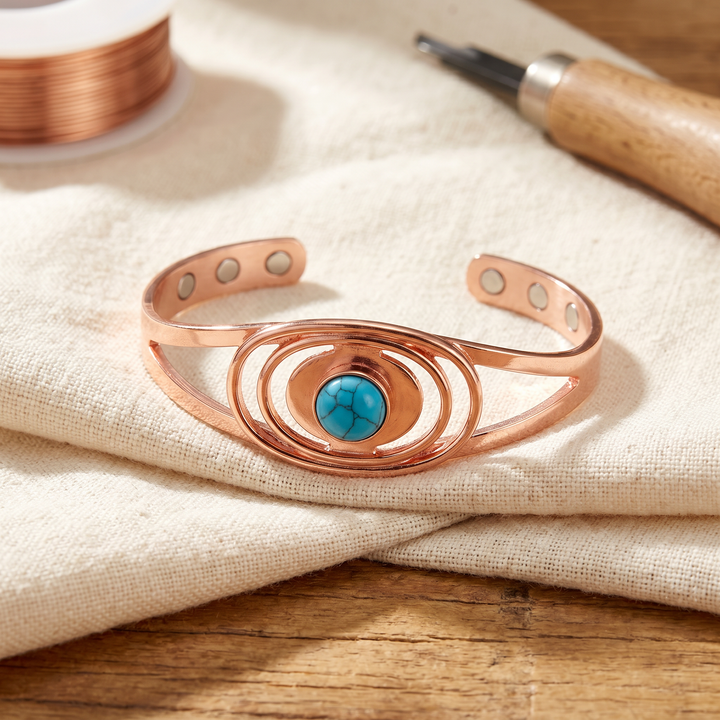 Chloé's Sedge Copper Bracelet