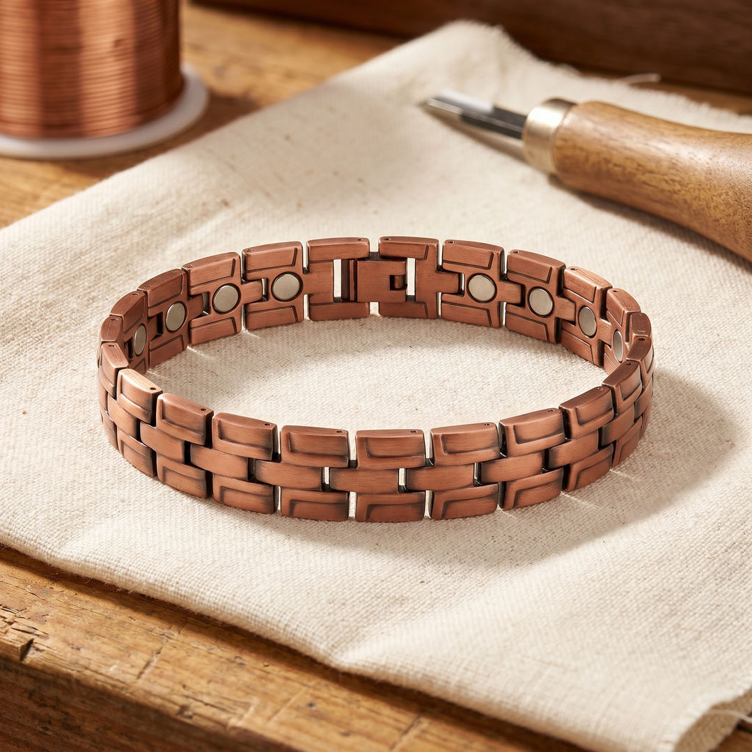 Chloé's Gorse Men's Copper Bracelet