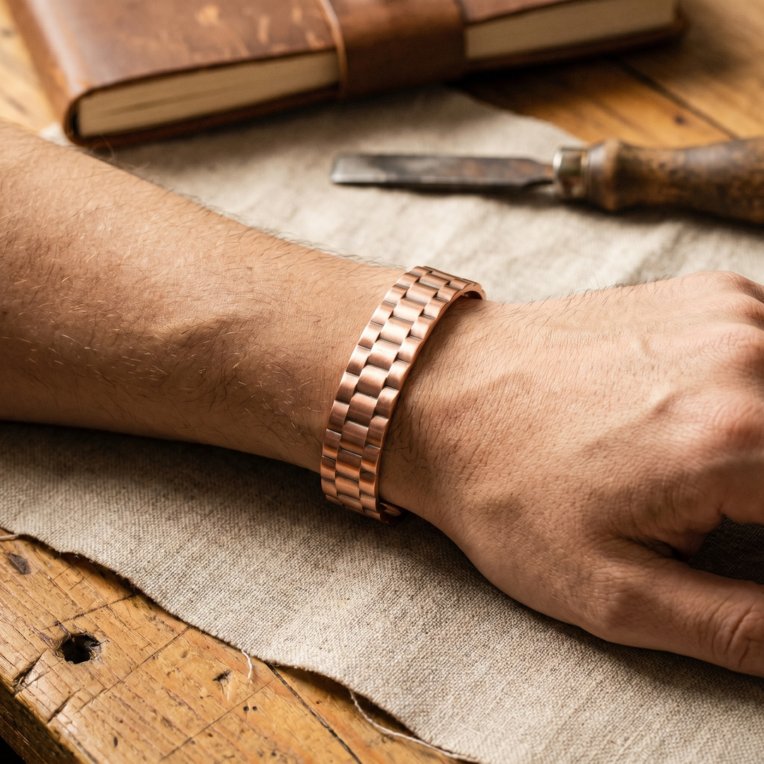 Chloé's Ore Men's Copper Bracelet