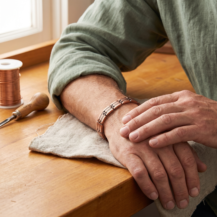 Chloé's Pike Men's Copper Bracelet